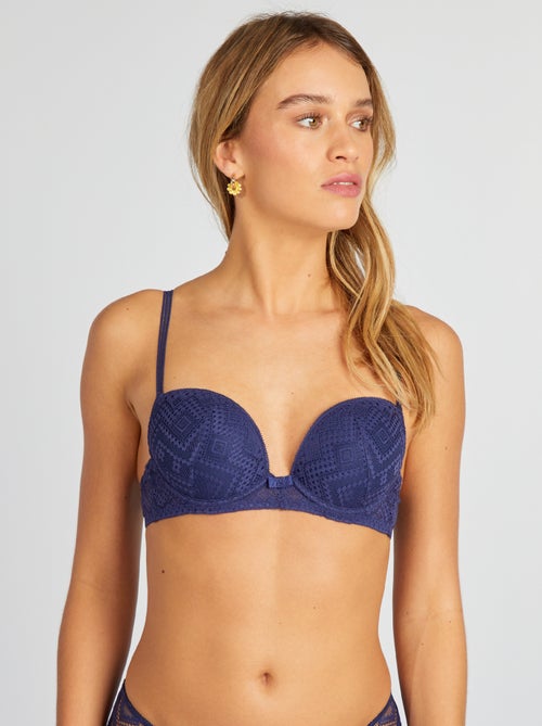 Soutien-gorge corbeille en dentelle - Kiabi