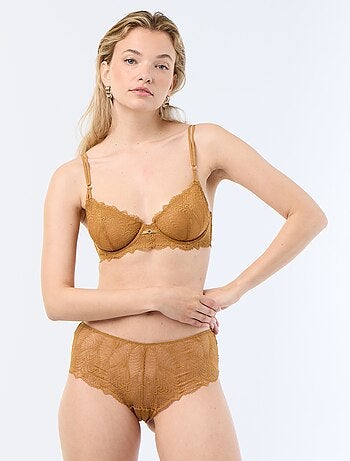 Soutien-gorge corbeille en dentelle