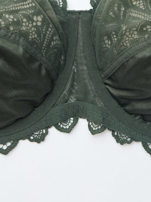 Soutien-gorge corbeille en dentelle - Kiabi
