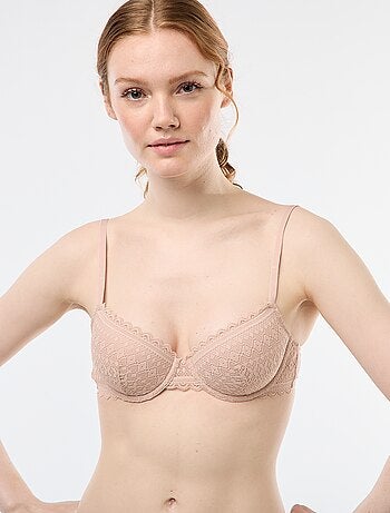 Soutien-gorge corbeille en dentelle