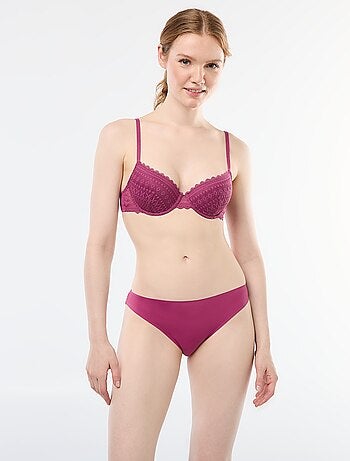Soutien-gorge corbeille en dentelle