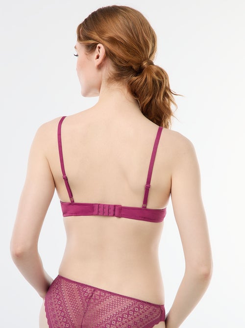 Soutien-gorge corbeille en dentelle - Kiabi