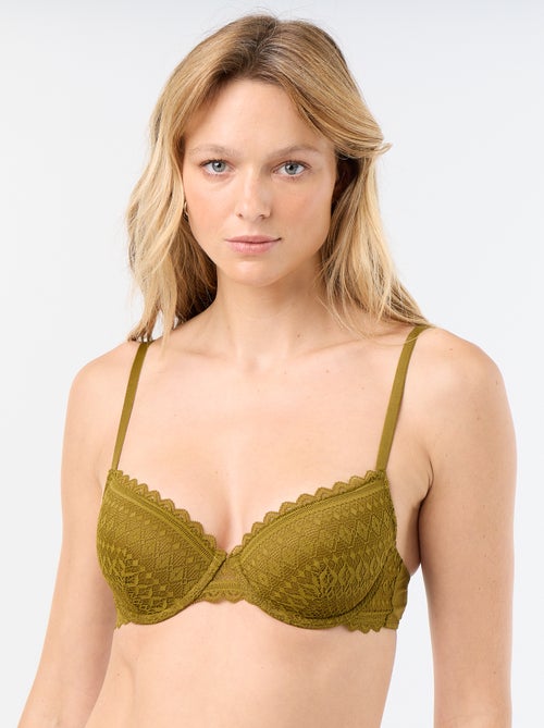 Soutien-gorge corbeille en dentelle - Kiabi Soutien-gorge corbeille en dentelle - Kiabi