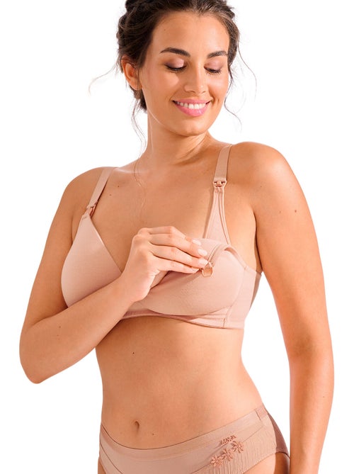 Soutien-gorge d'allaitement préformé sans armatures lucy - Kiabi Soutien-gorge d'allaitement préformé sans armatures lucy - Kiabi