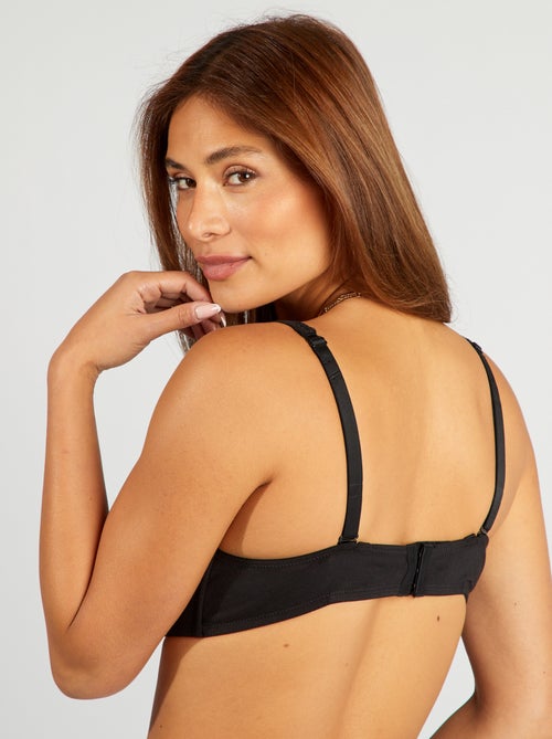 Soutien-gorge D&E en coton - Kiabi