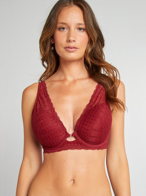 Soutien-gorge D&E en dentelle - Kiabi