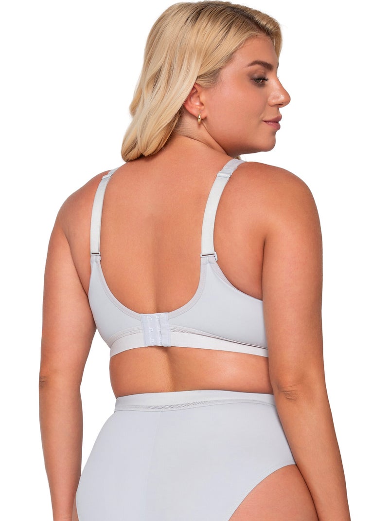 Soutien-gorge de sport flexpro Gris - Kiabi
