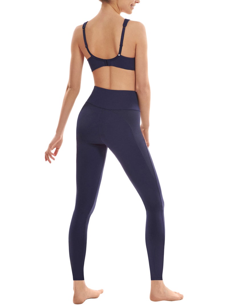 Soutien-gorge de sport préformé sans armatures relax Bleu - Kiabi