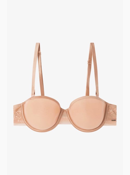 Soutien-gorge démontable avec armature couleur noir - Kiabi