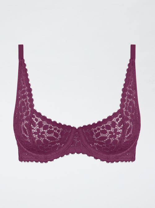 Soutien-gorge DIM en dentelle avec armatures - Kiabi
