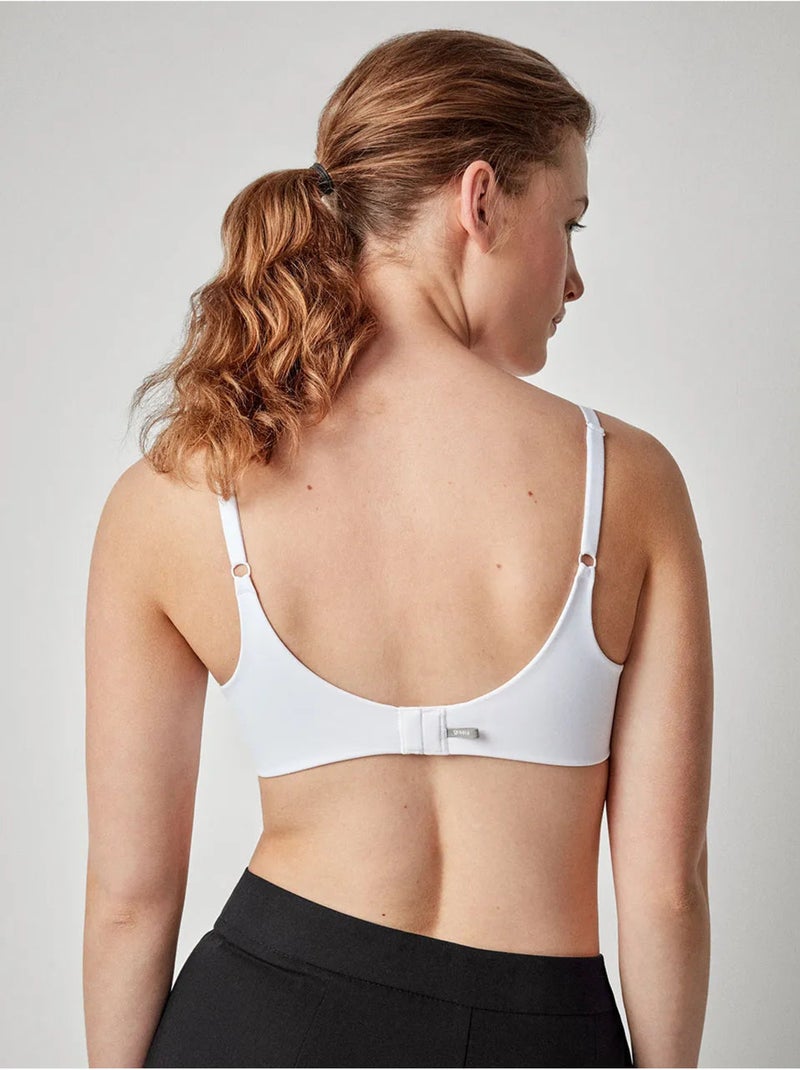 Soutien-gorge dos réducteur bonnets b et c Blanc - Kiabi