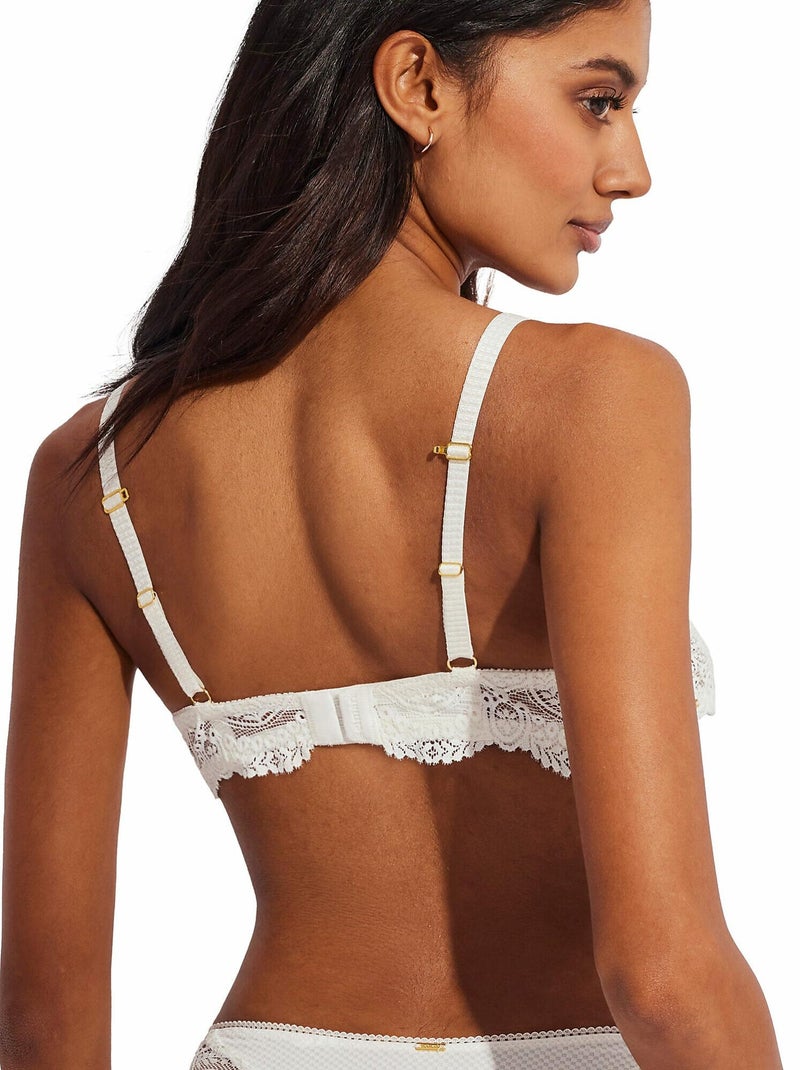 Soutien-gorge double push-up matilda mariage Ecru - Kiabi