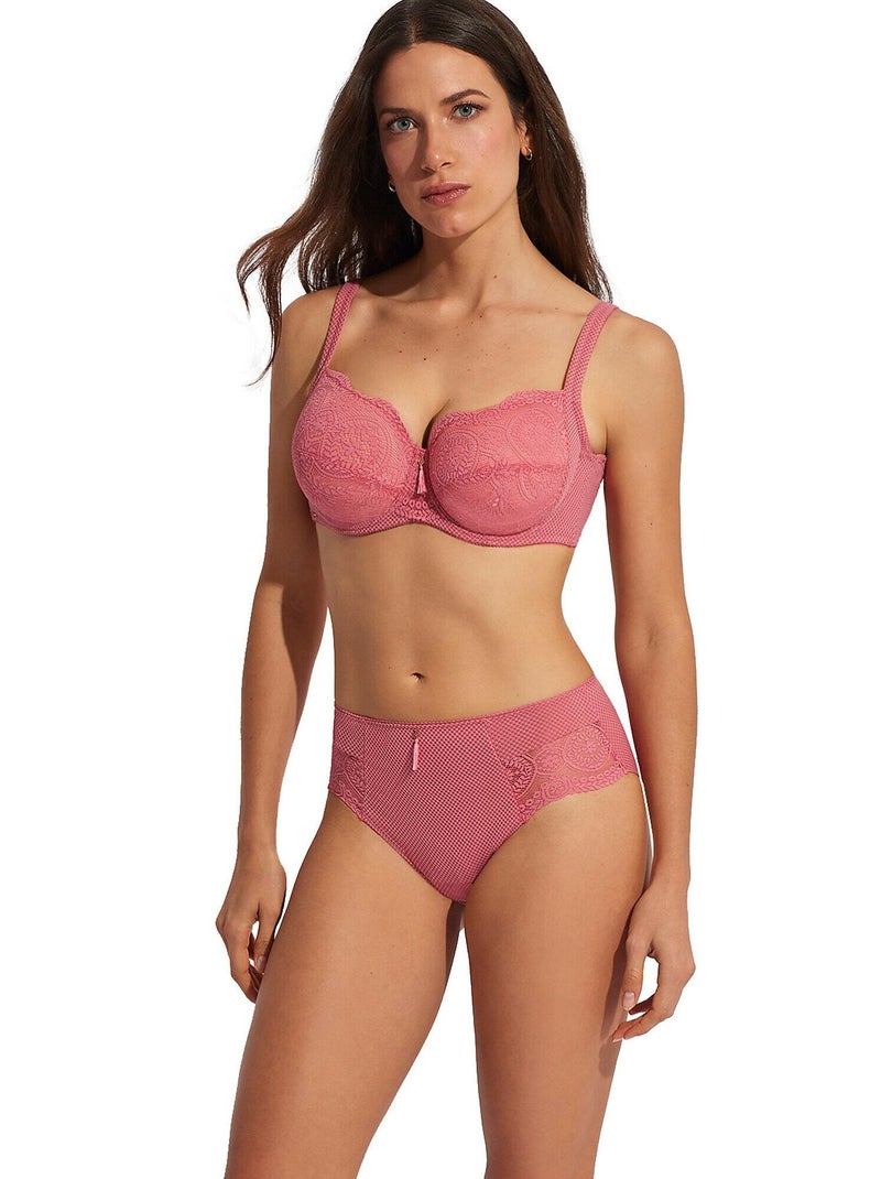 Soutien-gorge emboîtant armaturé confort matilda Rose - Kiabi
