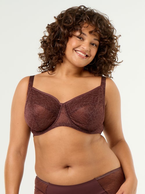 Soutien-gorge emboitant en dentelle - Kiabi Soutien-gorge emboitant en dentelle - Kiabi
