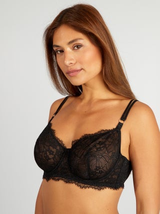 Soutien-gorge emboitant en dentelle