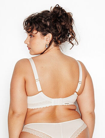 Soutien-gorge emboitant grande taille microf douce - rougegorge lingerie