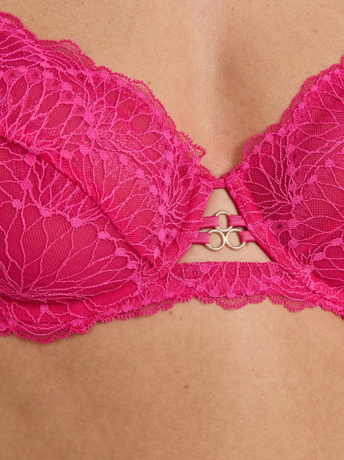 Soutien-gorge emboitant hermine - rougegorge lingerie - Kiabi Soutien-gorge emboitant hermine - rougegorge lingerie - Kiabi