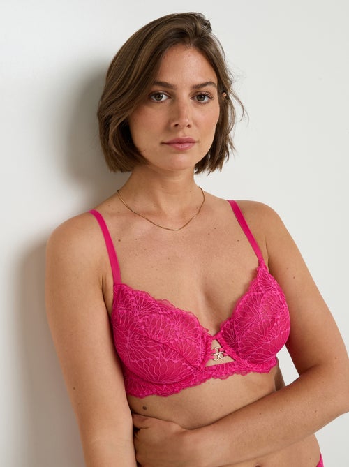 Soutien-gorge emboitant hermine - rougegorge lingerie - Kiabi Soutien-gorge emboitant hermine - rougegorge lingerie - Kiabi