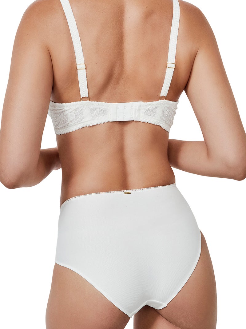 Soutien-gorge emboîtant malitzia mariage Ecru - Kiabi