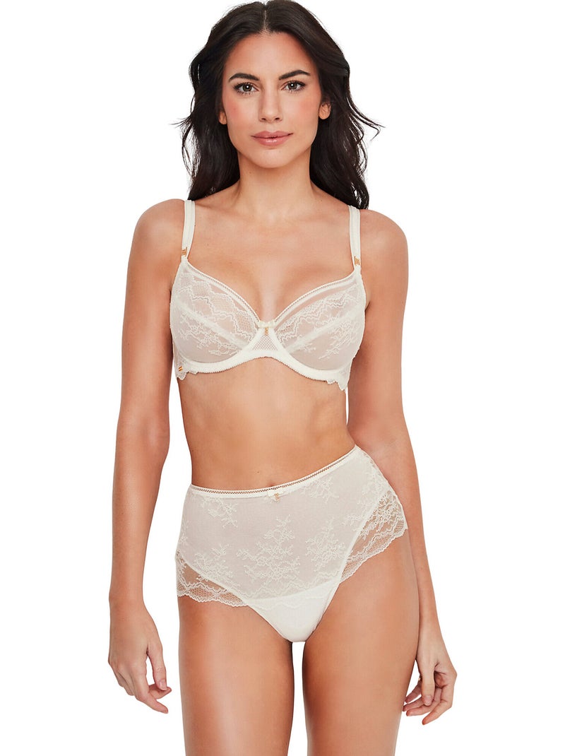 Soutien-gorge emboîtant manuela mariage Ecru - Kiabi