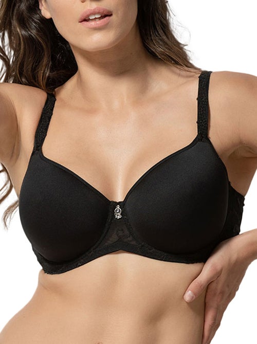 Soutien-gorge emboîtant préformé celebration noir - Kiabi