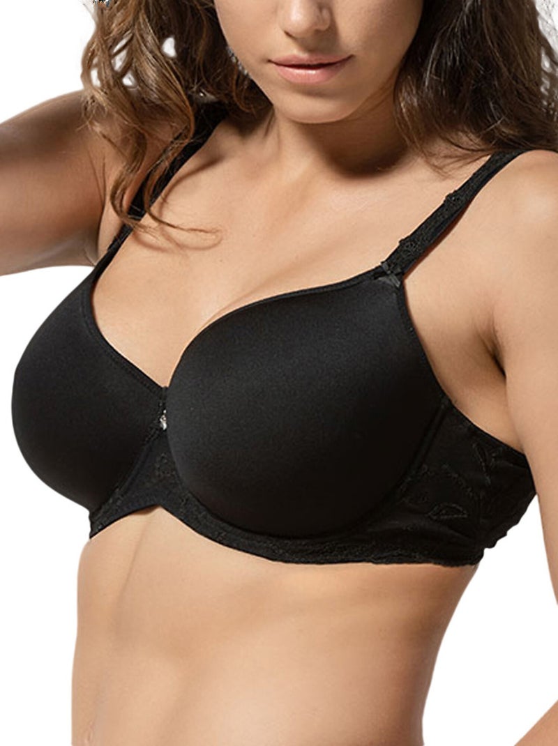 Soutien-gorge emboîtant préformé celebration noir Noir - Kiabi