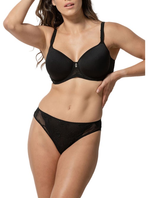 Soutien-gorge emboîtant préformé celebration noir - Kiabi