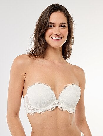 Soutien-gorge en dentelle décolleté plongeant