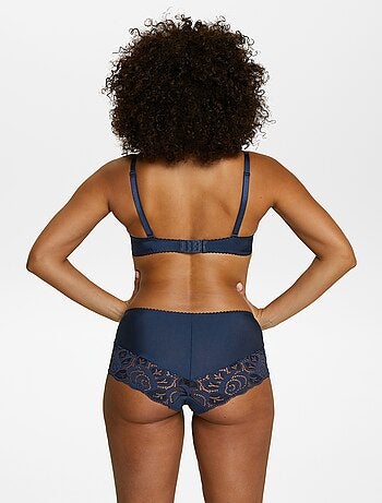 Soutien-gorge en dentelle et microfibre 'Sans complexe'