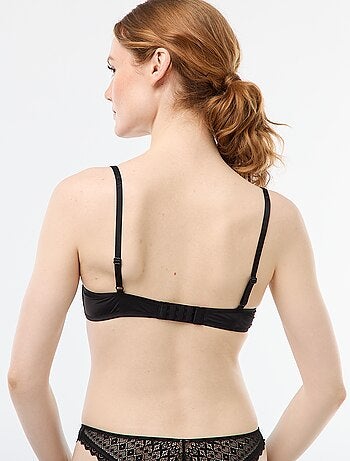 Soutien-gorge en dentelle transparente