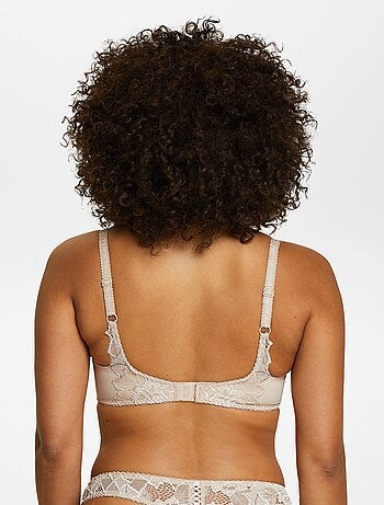 Soutien-gorge en microfibre avec laçage 'Sans complexe'