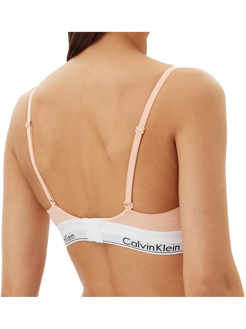 Soutien-Gorge Femme Calvin Klein Jeans Rose - Kiabi