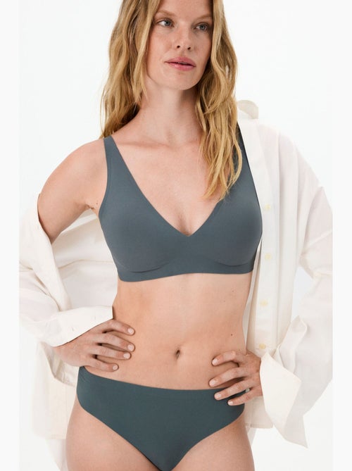 Soutien-gorge fit decolette invisible rembourré penti - Kiabi Soutien-gorge fit decolette invisible rembourré penti - Kiabi