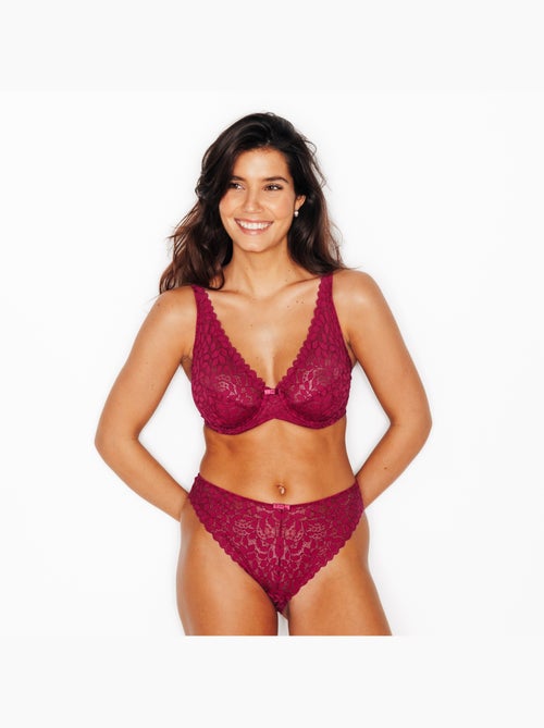 Soutien-gorge foulard dentelle isadora - rougegorge lingerie - Kiabi Soutien-gorge foulard dentelle isadora - rougegorge lingerie - Kiabi