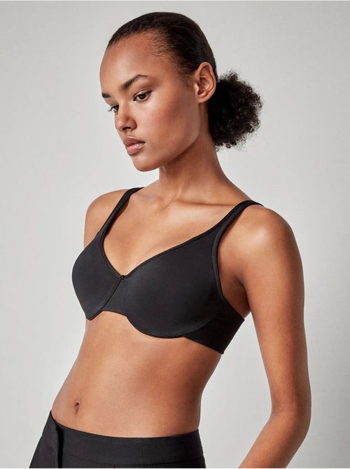 Soutien-gorge grande capacité avec armature et sans mousse. - Kiabi