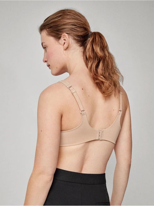 Soutien-gorge grande capacité avec armature et sans mousse. - Kiabi