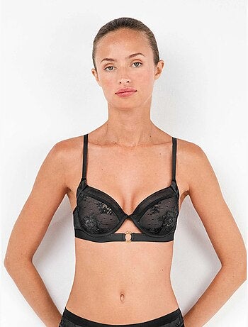 Soutien-gorge grande capacité en tissu de dentelle