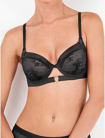 Soutien-gorge grande capacité en tissu de dentelle