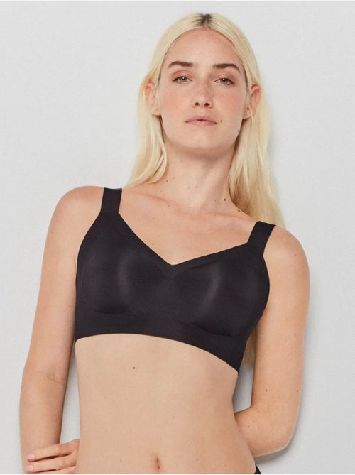 Soutien-gorge grande capacité sans armature et mousse amovible - Kiabi Soutien-gorge grande capacité sans armature et mousse amovible - Kiabi
