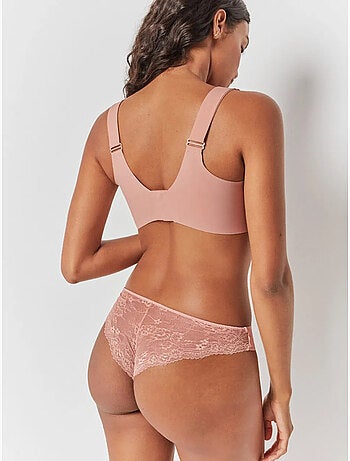 Soutien-gorge grande capacité sans armature et mousse amovible