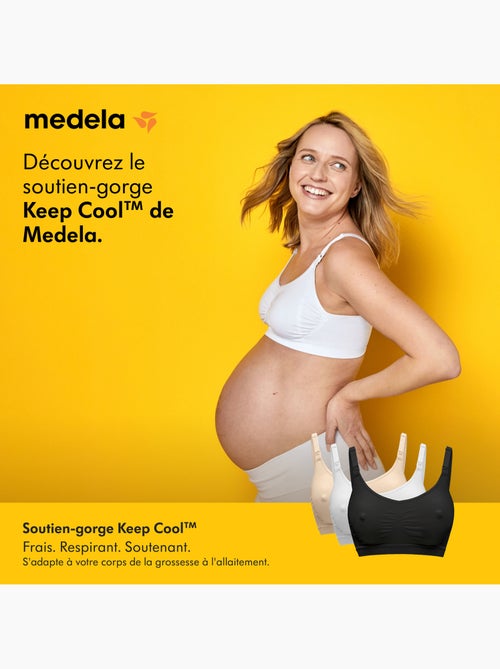 Soutien-gorge grossesse et allaitement medela keep cool - respirant, adaptive stretch, confort toute - Kiabi