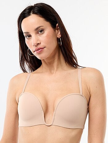 Soutien-gorge invisible décolleté plongeant