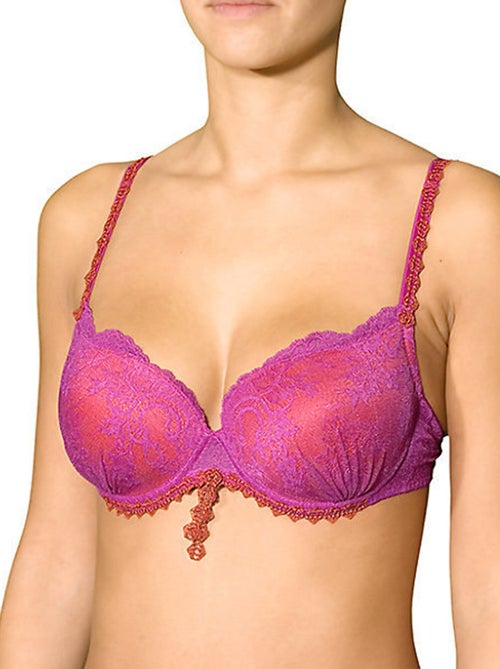 Soutien-gorge maintien préformé violeta - Kiabi