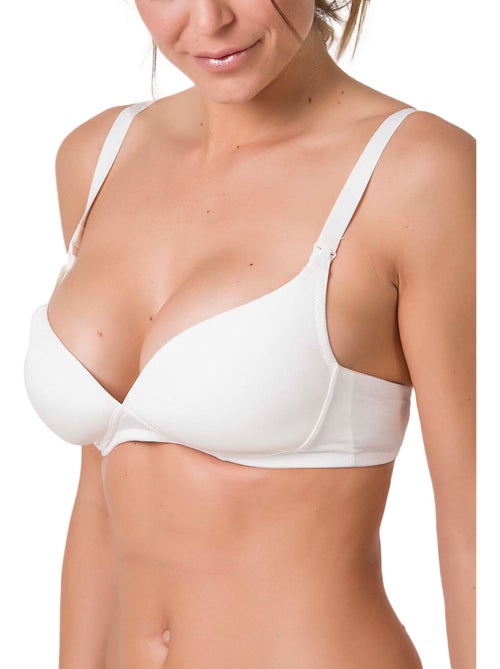 Soutien-gorge maternité allaitement sans armatures care - Kiabi Soutien-gorge maternité allaitement sans armatures care - Kiabi