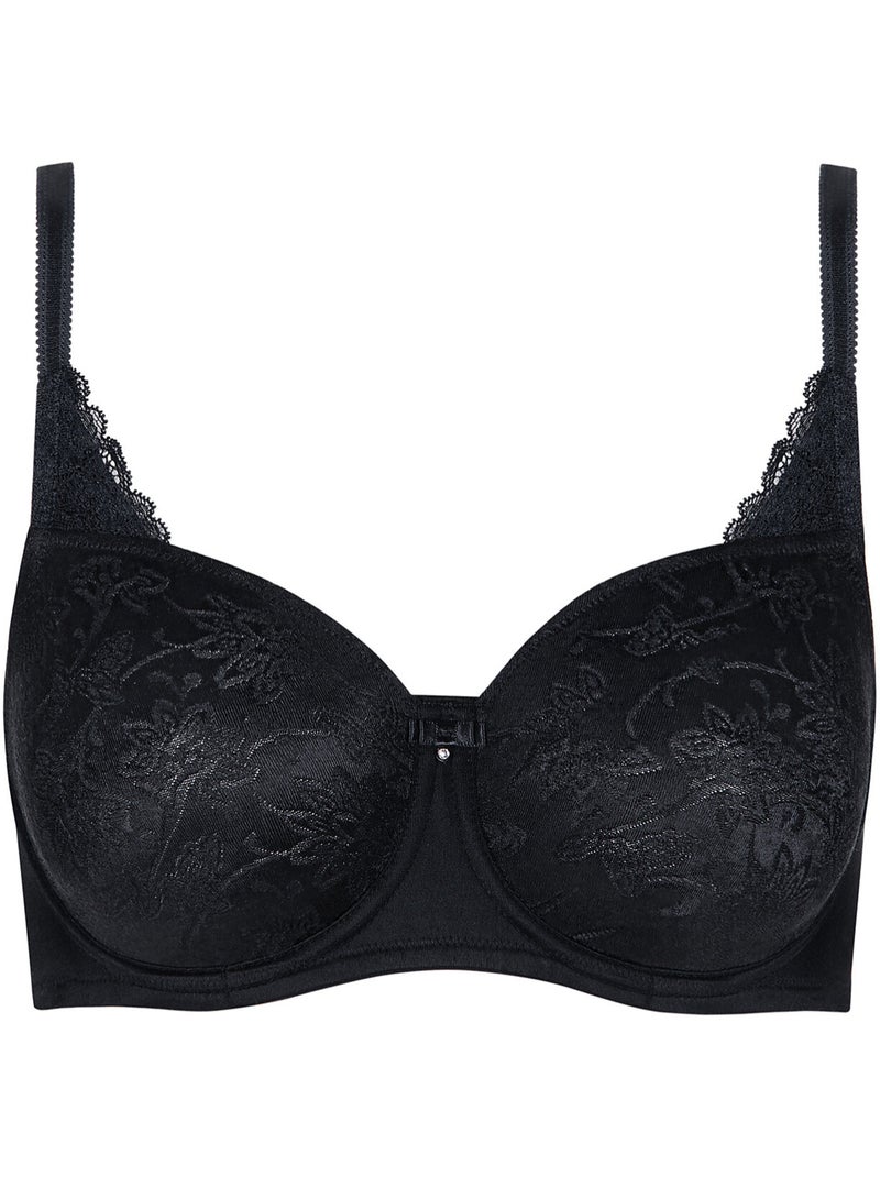 Soutien-gorge minimiseur armaturé jane Noir - Kiabi
