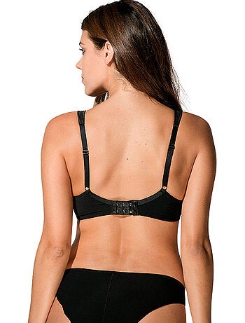 Soutien-gorge minimiseur balconnet secret sense noir