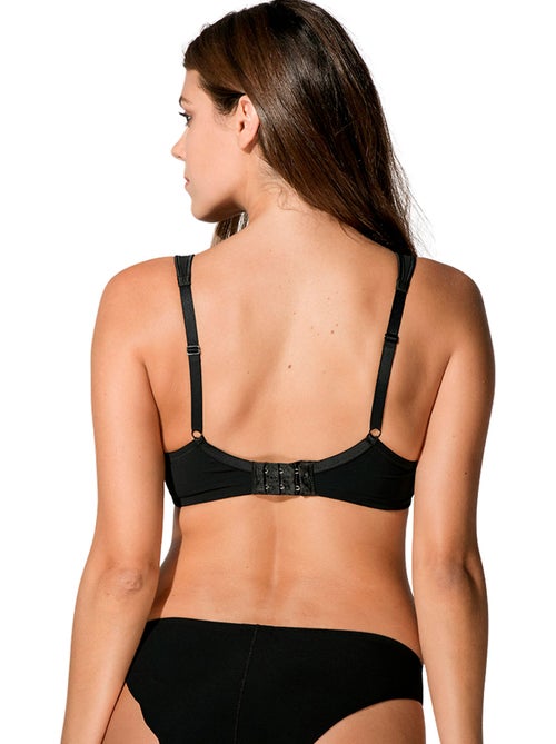 Soutien-gorge minimiseur balconnet secret sense noir - Kiabi