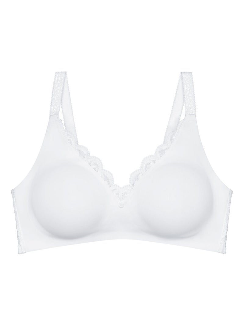 Soutien-gorge minimiseur n01 amourette Blanc - Kiabi