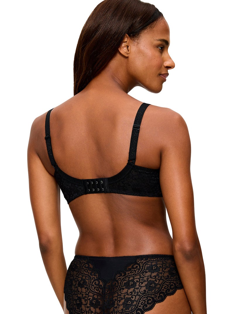 Soutien-gorge minimiseur n01 amourette Noir - Kiabi