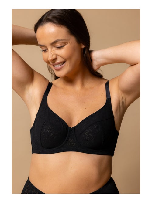 Soutien-gorge noir aloes - Kiabi Soutien-gorge noir aloes - Kiabi